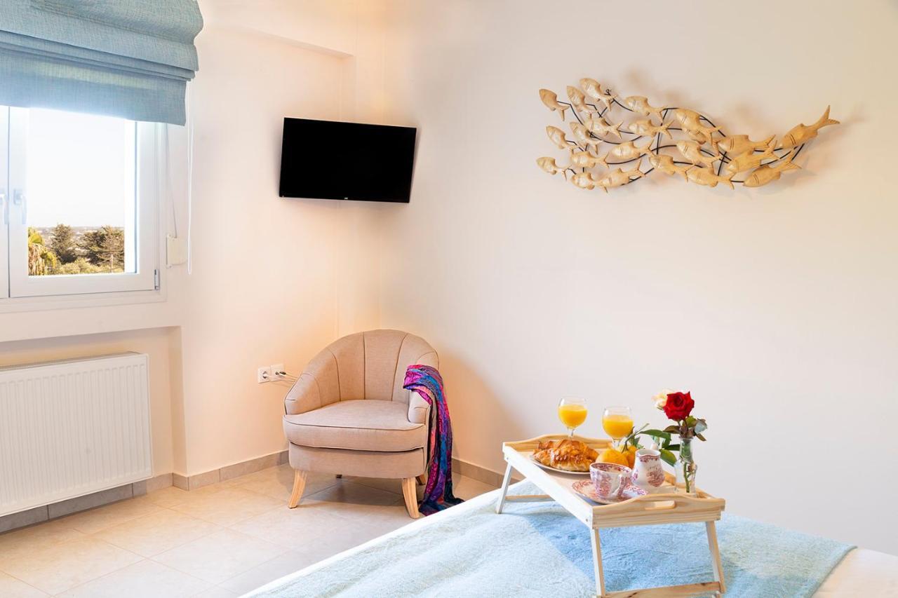 Lotos - Luxury Apartments Kounoupidhiana Bagian luar foto
