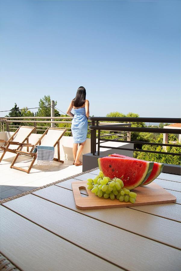 Lotos - Luxury Apartments Kounoupidhiana Bagian luar foto