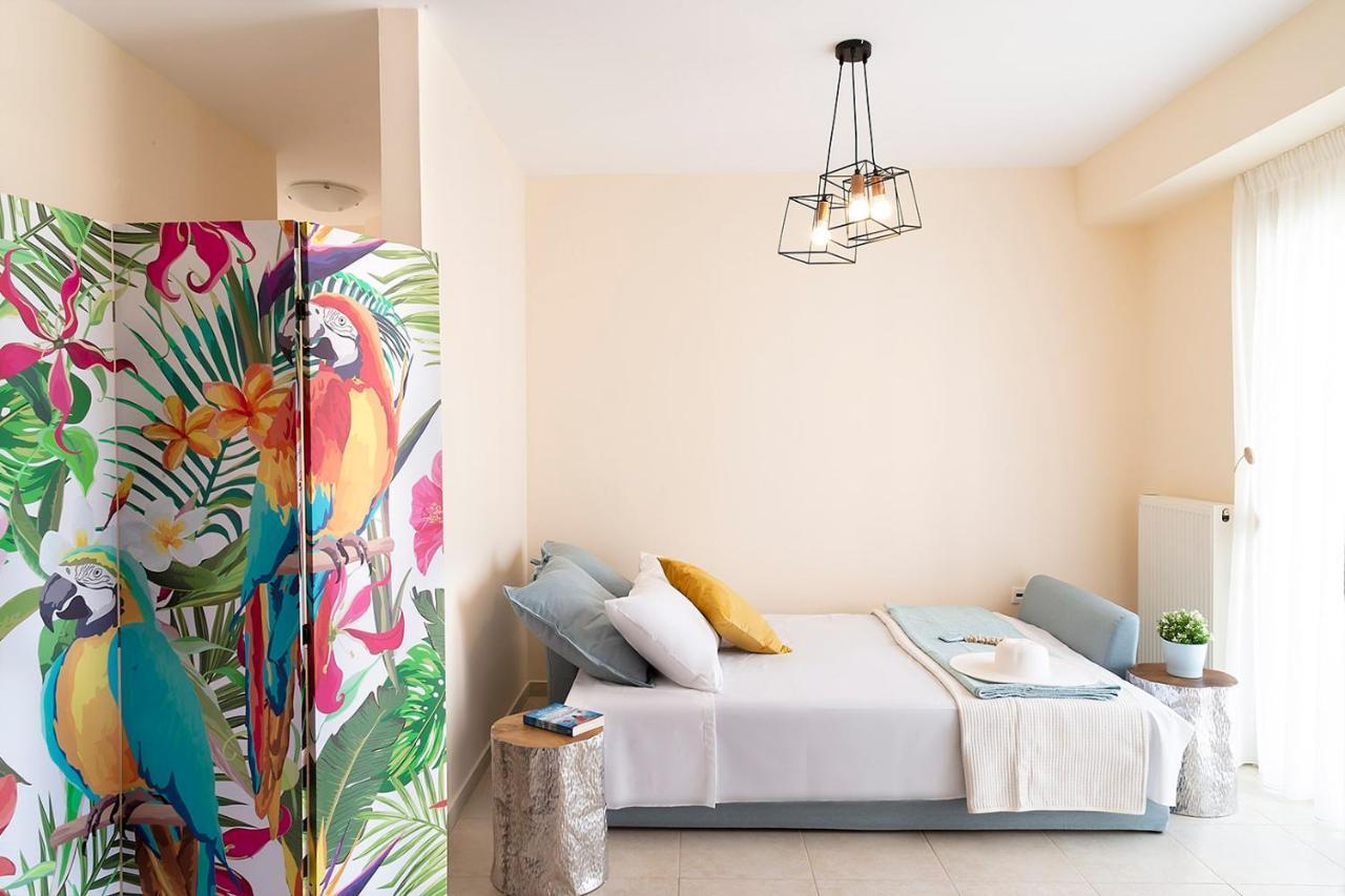Lotos - Luxury Apartments Kounoupidhiana Bagian luar foto